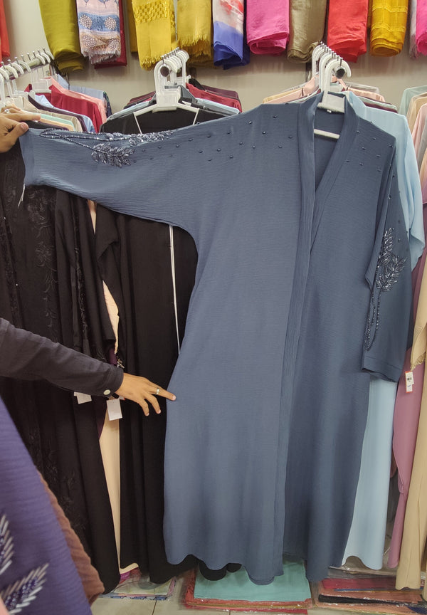 CEY Handwork Front Open Fancy Abaya