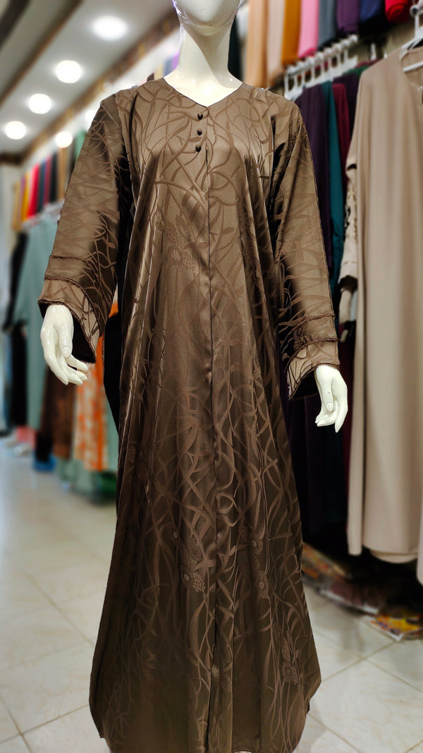 Jannat Jacquard Abaya