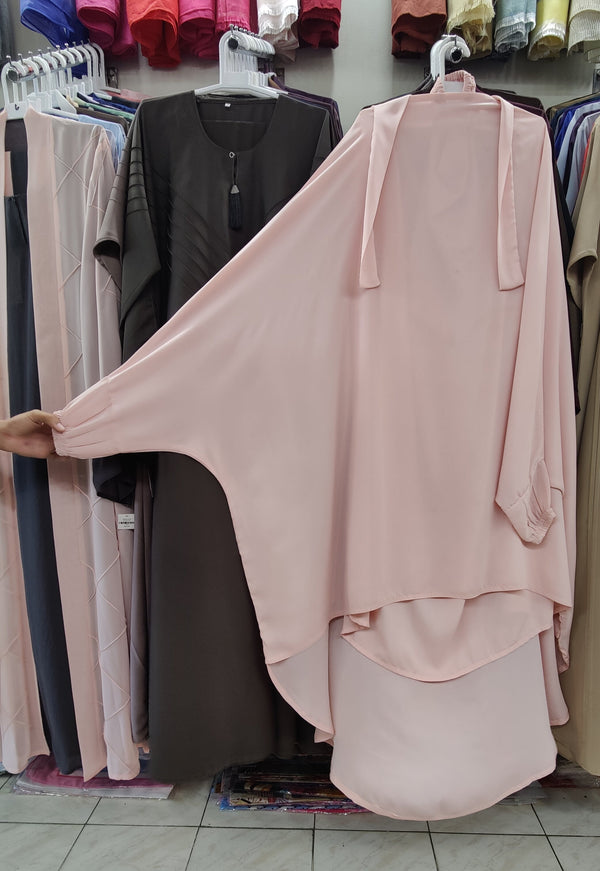 Khimaar/Jilbaab 3 Pcs Set Maxi Abaya