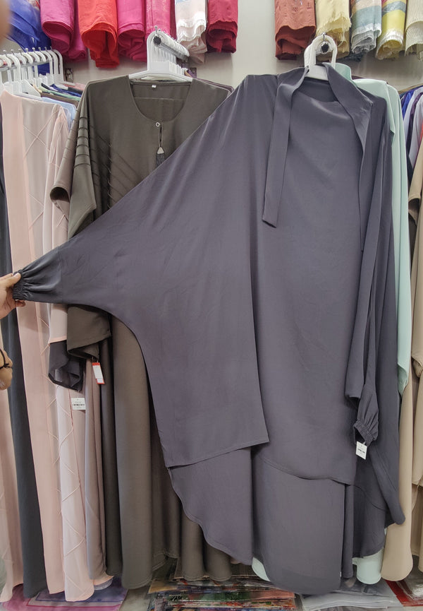 Khimaar/Jilbaab 3 Pcs Set Maxi Abaya